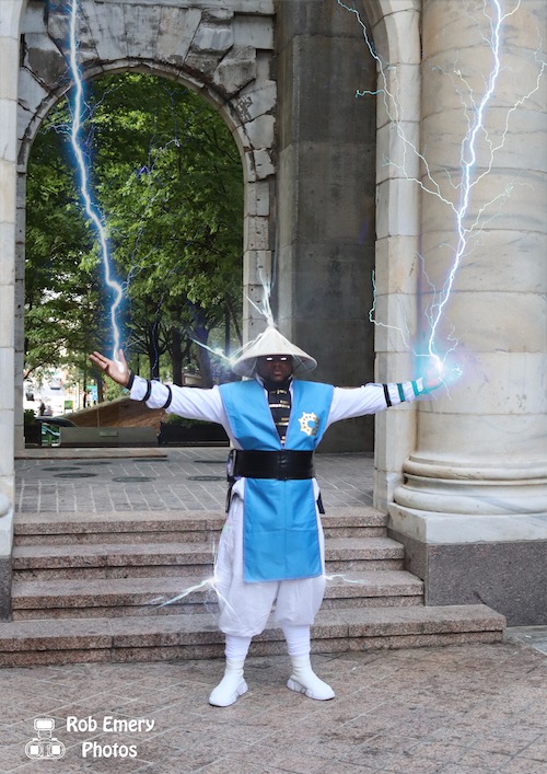 Raiden charging up